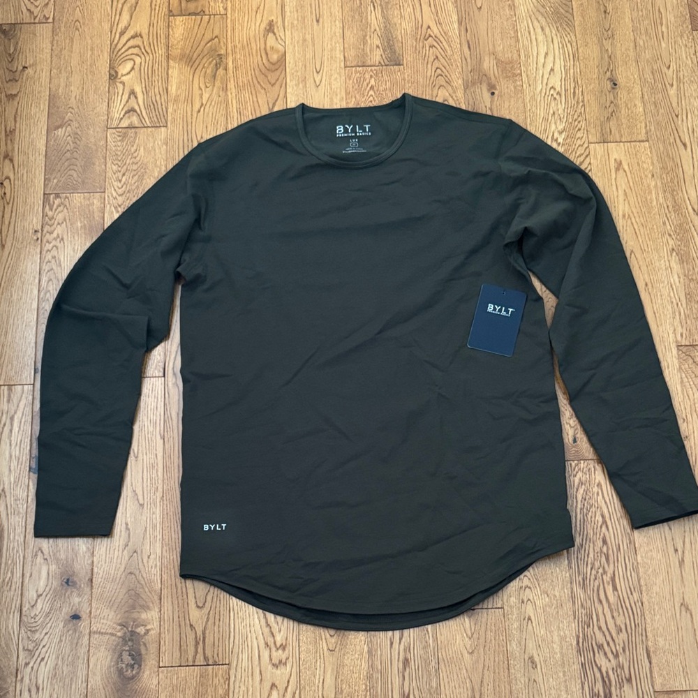 Men's Black Long Sleeve Shirt